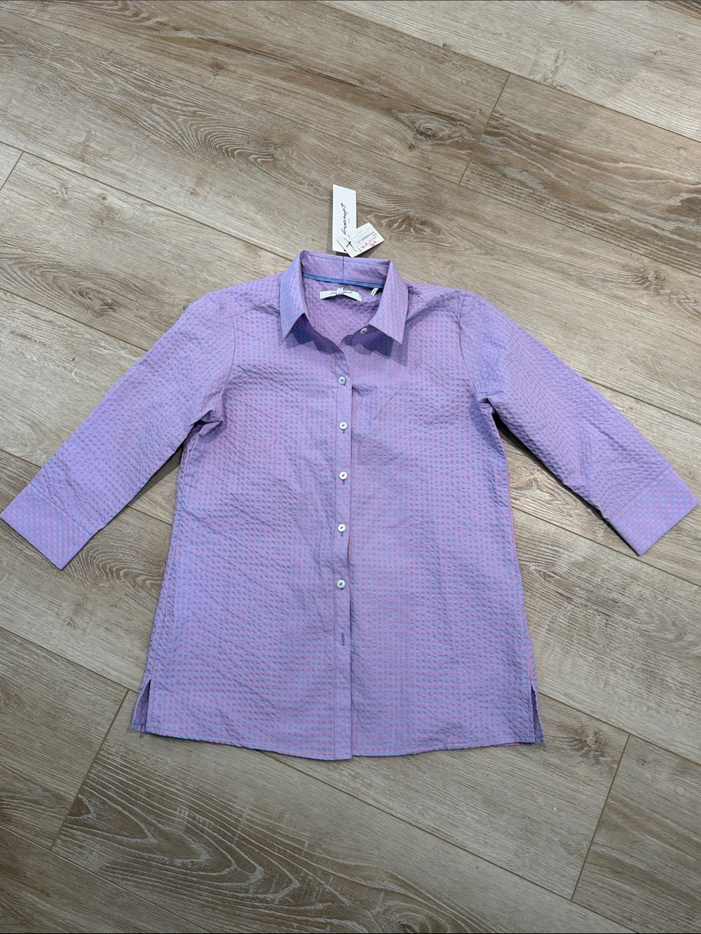 NWT Foxcroft NYC Journey 34 Gingham 6